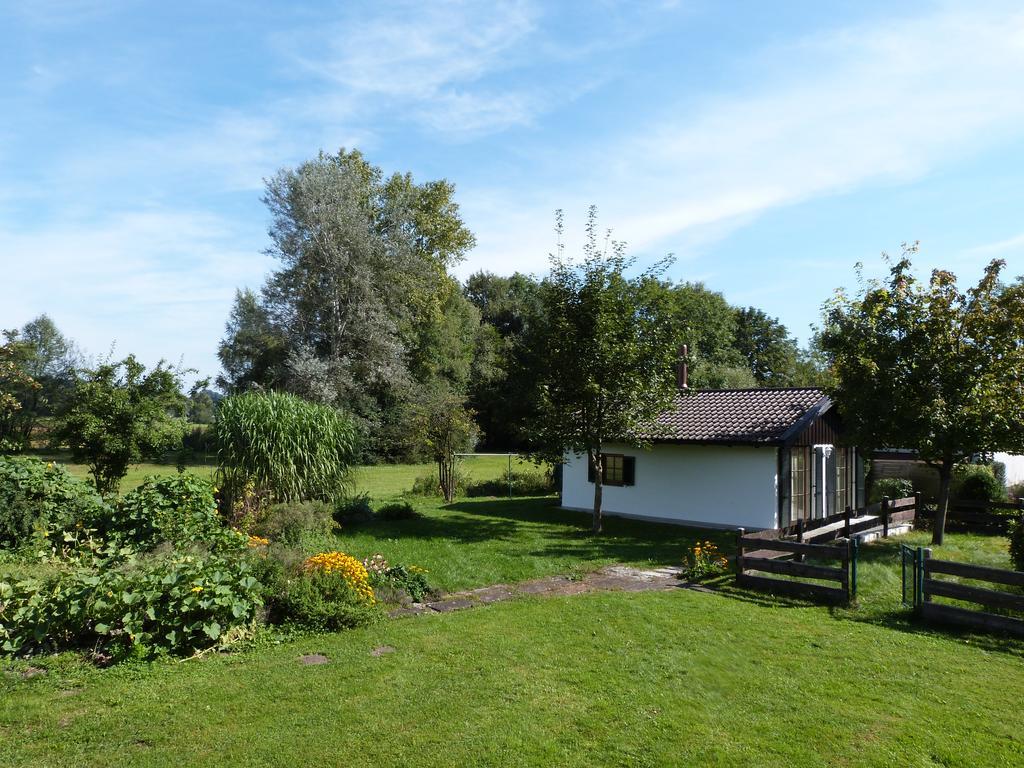Chiemsee Comfort-Bungalow Mit Garten 瑞姆斯汀 外观 照片