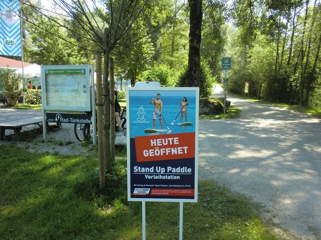 Chiemsee Comfort-Bungalow Mit Garten 瑞姆斯汀 外观 照片