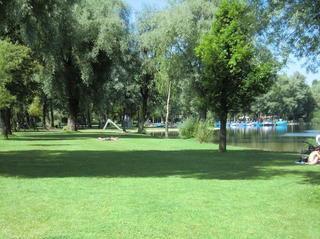 Chiemsee Comfort-Bungalow Mit Garten 瑞姆斯汀 外观 照片